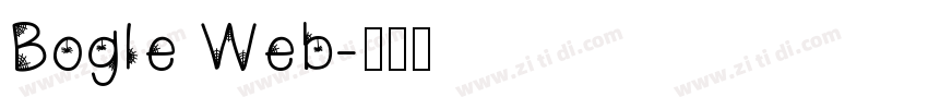 Bogle Web字体转换